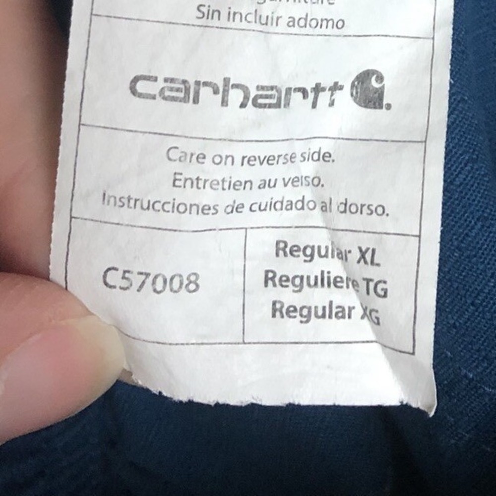 Carhartt Men's Teal Cargo‎ Scrub Pants Workwear Relaxed Fit XL Rip Stop Nurse RN - Picture 8 of 8